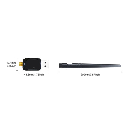 ZigBee 3.0 Dongle USB Gateway, Universal Gateway with Antenna 2