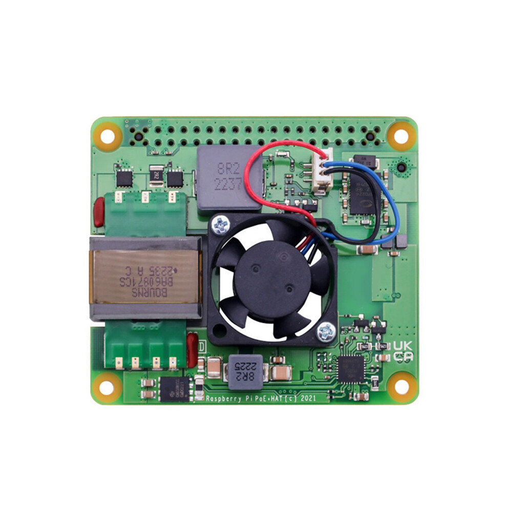 Photos - Other Photo Accessory Jojomino For 4 & 3 B+ PoE+ HAT - Power over Ether, 