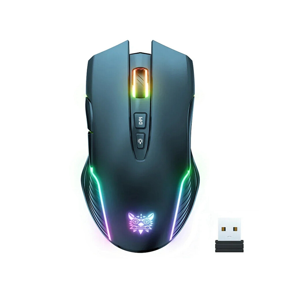 Rgb Marquee Rechargeable Desktop Computer Notebook Mouse Light 4853440108722