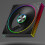 PC Case Fan Star Ring Cyclic Mirror Light Cooling A 5