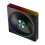 PC Case Fan Star Ring Cyclic Mirror Light Cooling A 4