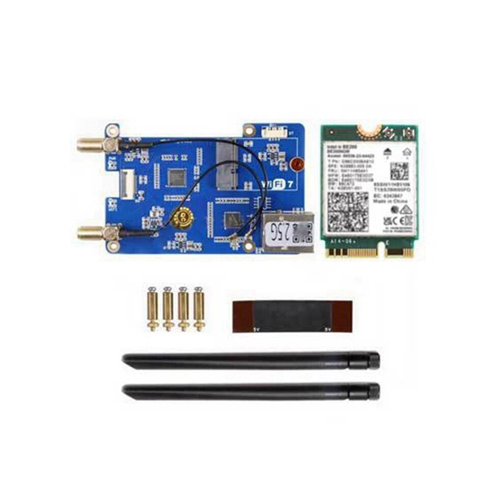 Mpw2.5g For 5 Expansion Board Pcie To Wifi7 2.5G Eth 4853440100375