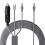 3 in 1 Cable for Mini,USB C to DC Power Cable,6.5ft 1