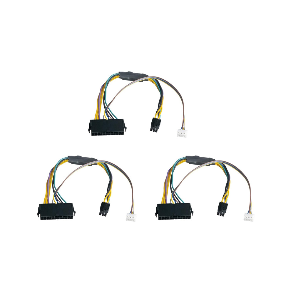 Atx Main 24Pin Female To 6Pin Male Pci-E Psu Power Adapter 4853440107541