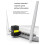 RJ45 360 Rotatable Network Plug Right Angle Elbow Gigabit Adapter 4