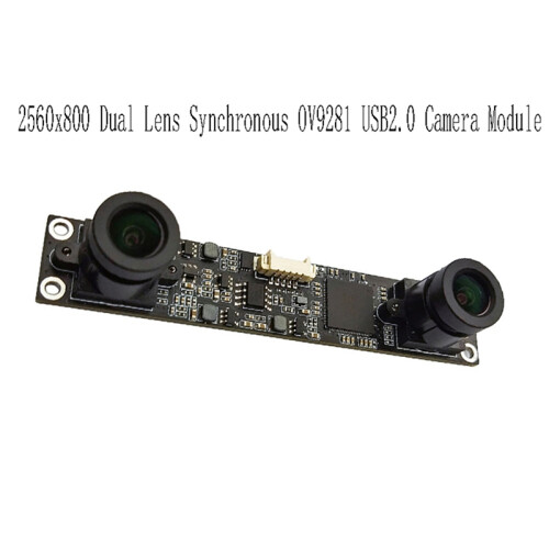 Dual Lens Synchronous OV9281 USB2.0 Camera Module FF/MF