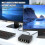 Ethernet Splitter Adapter for PC Laptop Network RJ45 Cable 3