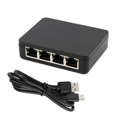 Ethernet Splitter Adapter for PC Laptop Network RJ45 Cable