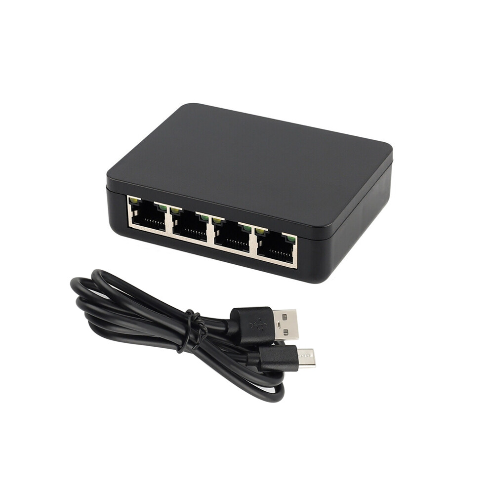Ethernet Splitter Adapter For Pc Laptop Network Rj45 Cable 4853440114068