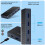 USB3.0 Computer Sharing Switch Box 2 in 4 Out KVM 2x4 USB 3.0 5
