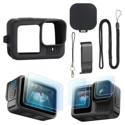 Silicone Sleeve Case for Hero 13 Black Accessories