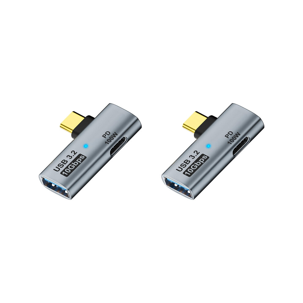 Photos - Card Reader / USB Hub Jojomino 2-in-1 USB C to 3.2 Adapter for Ally,for ,Gray 