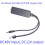 Gigabit-Mini-PoE-Splitter 10/100/1000 Mbit/s POE Schwarz 5