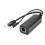 Gigabit-Mini-PoE-Splitter 10/100/1000 Mbit/s POE Schwarz 3