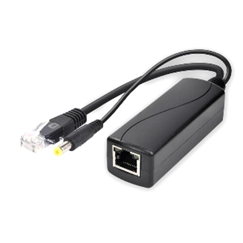 Gigabit-Mini-PoE-Splitter 10/100/1000 Mbit/s POE Schwarz 2