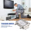 2 in 4 Out DiSEqC 4X2 Switch Satellite Signal Multiswitch 5