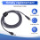 For Mini USB C to DC Power Cable 6.56FT Type-C 7