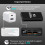 For Mini USB C to DC Power Cable 9.84FT Type-C 4