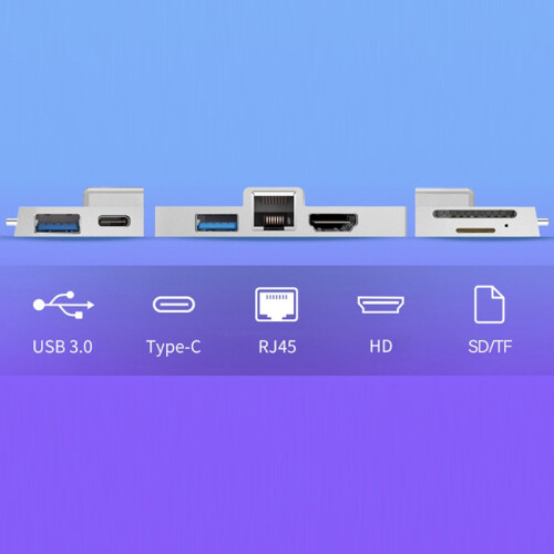 Docking Station Type-C Hub Pro 8 9 X 2