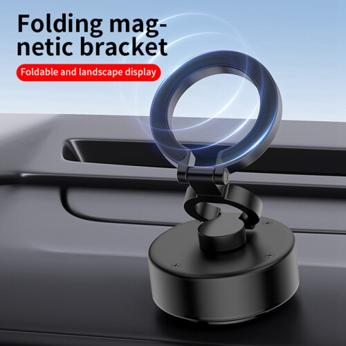 Intelligent Car Mount Vacuum Adsorption Stable Black 2