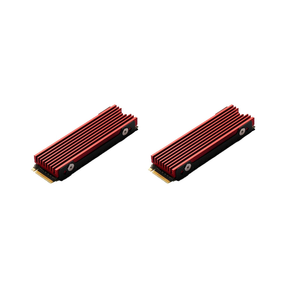 M.2 2280 Nvme Heatsink Ssd Cooling Pad Red 4853440118028