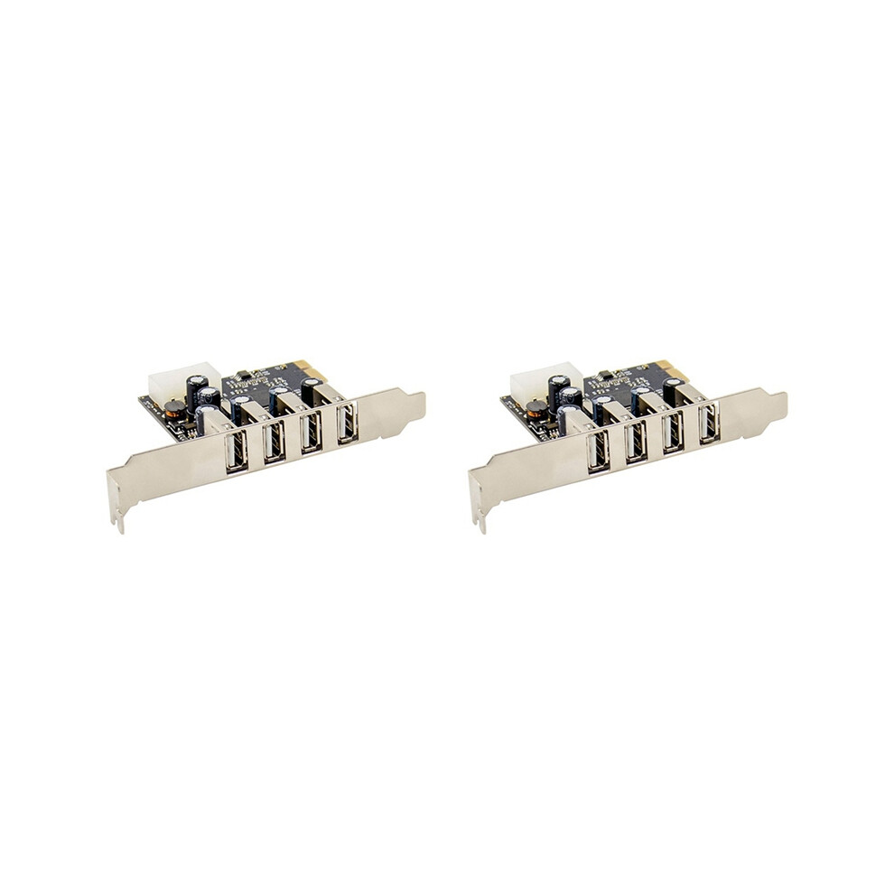 Photos - Card Reader / USB Hub Jojomino PCI-E to 4 Ports USB 2.0 Converter Card PCIE USB2.0 Adapter 