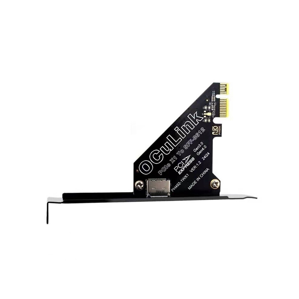 Pcie 4.0 X1 To Oculink Sff8611/8612 Expansion Card Sff-8639 4853440118950