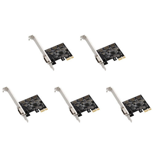 Pcie X1 to RS232 Serial Adapter Card Industrial Control Computer 1