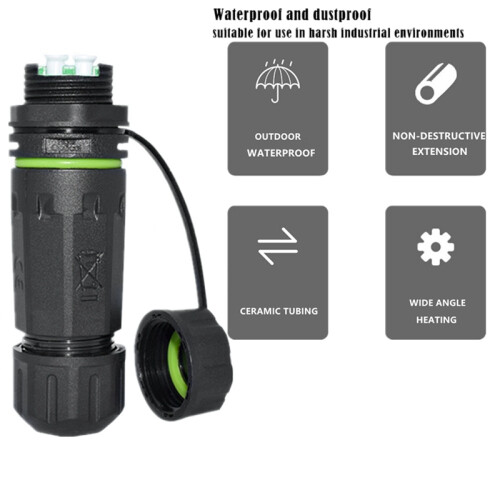 IP68 Waterproof Fiber Optical Adapter LC Duplex 2