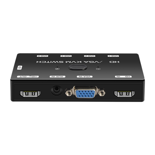 KVM Switch -compatible+VGA 4K 1080P 2