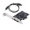 PCI-E Express Card, 1394a IEEE 1394b Controller Card Cable 2