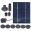 2W Solar Fountain with Panel Water Pump Solar 9