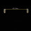 Transparent Gold Plated Plate Mounted Stabilizer PCB Mount Keyboard B 7