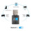 USB Wifi Bluetooth-compatible Adapter V4.2 Wireless Network Card 3