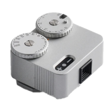 Light Meter II Cold Shoe for DSLR Film Camera (Silver)