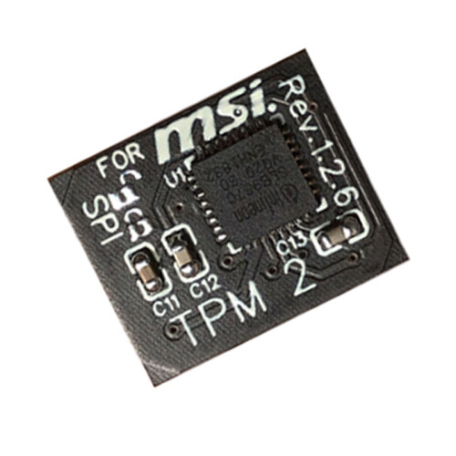 Remote Card 12 Pin SPI TPM2.0 Security Module for Motherboard 2