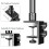 C Tripod Clamp Desk Mount Light Stand with Ball Table Fixture 4