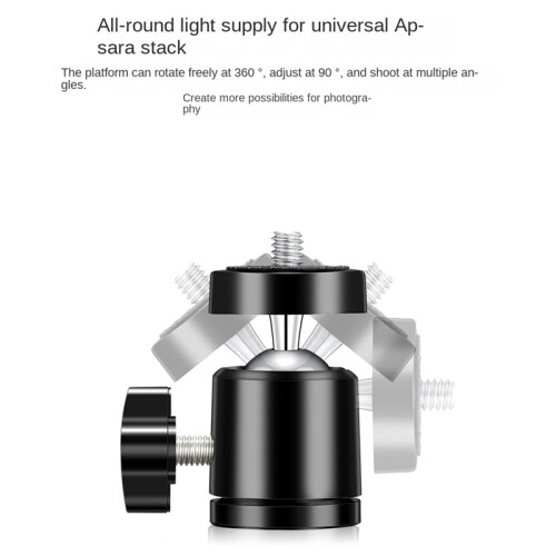 C Tripod Clamp Desk Mount Light Stand with Ball Table Fixture 2
