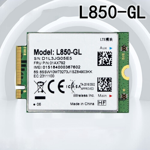 L850 WiFi Card 01AX792 NGFF M.2 Module for T580 2