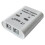 USB 2 in 1 Out Printer , 2-Port Manual Kvm Converter White 3