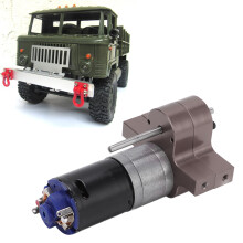 Metal Gear Box with 370 Motor for WPL B1 C14 Military Truck, Titanium Color