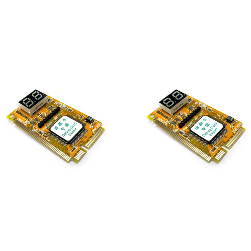 2X 3 in 1 Debug Card Mini PCI PCI-E LPC PC Laptop Analyzer Tester
