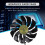 88mm GPU Cooler Fan for REDEON AORUS RX580/570 (1 Counterclockwise) 3