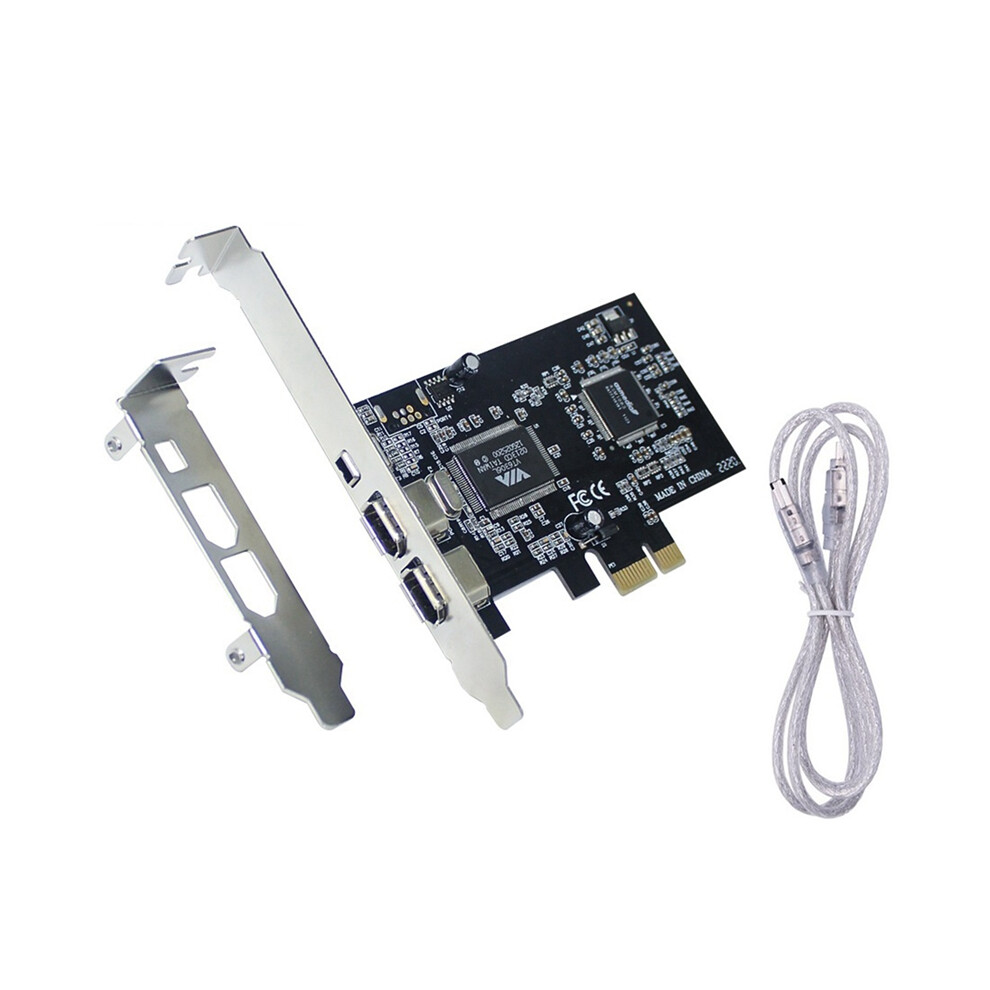 Pci-E To 1394 Firewire Card,Pci-Ex1 Ieee 3-Port Card 4853440147141