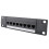 8 Port Straight-Through CAT6 Patch Panel RJ45 Network Cable Adapter 5
