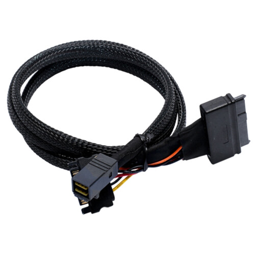 Mini SAS SFF8643 U.2 auf 8639+15PIN Stromkabel