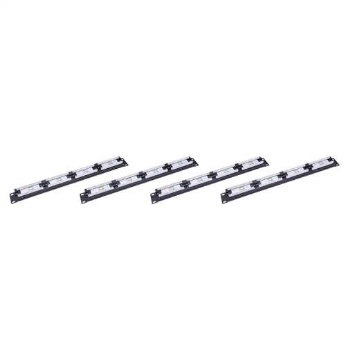 UTP 24 Port Rj45 Patch Panel Rack Ethernet Network Adapter CAT6 1