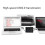 USB 2 in 1 Out Printer , 2-Port Manual Kvm Converter Black 5