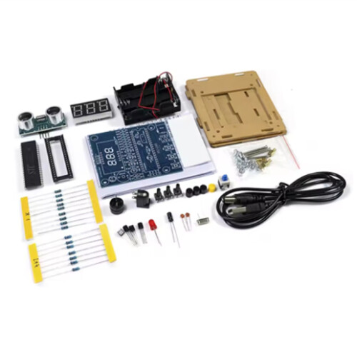 Based on 51 Microcontroller Designed Reversing Radars Alarm 1