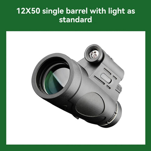 12x50 Monoculars BAK4 Prism Portable HD Monocular,Standard 2
